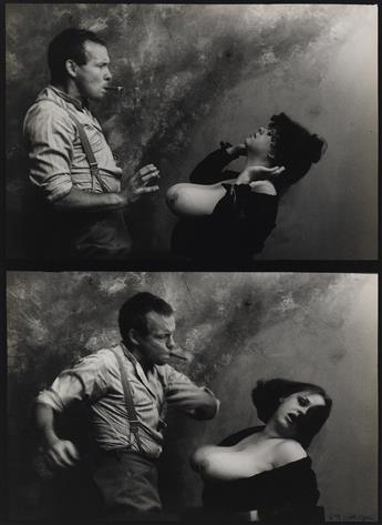 JAN SAUDEK (1935- ) A group of 10 stylized photographs.